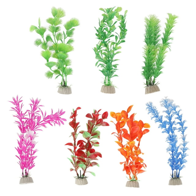 Decoración Acuática Del Acuario, Plantas Acuáticas Plástico De Moda Multiusos Fácil De Limpiar Para Acuarios Para La Oficina Para El Hogar ANGGREK Otros