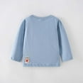 thumbnail image 5 of Kiijoy Toddler Girls Long Sleeve T-Shirt Butterfly Print Cotton Soft T Shirt, Sizes 3-4, 5 of 8