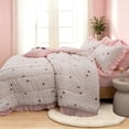 thumbnail image 5 of NTBED Red Bows Strawberry Twin Comforter Set for Girls Pink Flowers Sweet Bedding with Sheets Pillowcases, 5 of 11