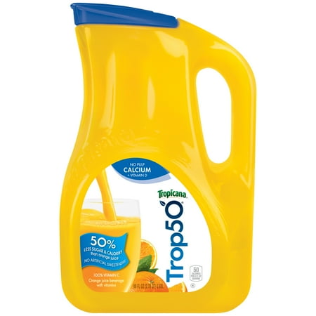 Trop50® No Pulp Calcium + Vitamin D Orange Juice 89 fl. oz ...