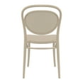 thumbnail image 2 of Compamia Marcel Resin Outdoor Chair Taupe, Set of 2, 2 of 5