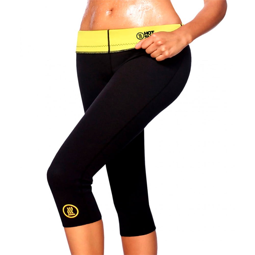 Hot Shapers Neoprene Slimming Capri Flexible, Latex Free