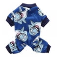thumbnail image 1 of Dog Pajamas Christmas for Small Medium Dogs Gingerbread Man Dog Pjs Stretchable Soft Material for Holiday, 1 of 5