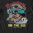 thumbnail image 3 of Disney Mickey Mouse Roadsters On The Go Men's T Shirt (Black, S-XXXL), 3 of 4