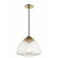 thumbnail image 5 of -One Light Large Pendant in Style-12 inches Wide By 10.75 inches High-Aged Brass Finish Bailey Street Home 735-Bel-2941901, 5 of 10