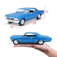 thumbnail image 2 of Maqueta de coche Maisto 1966 Chevy Chevelle SS 396 a escala 1:24, 2 of 9