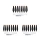 thumbnail image 5 of Moyic 8 piezas Wing Dual Airfoils Small Compact Airfoil Minimalist rendimiento Reemplazo para Mini 3 Rubicelle Type1 NO1, 5 of 6
