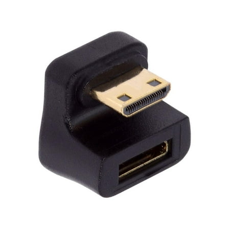 Xiwai 360 Degree Down Opposite U Shape Back Angled Mini HDMI 1.4 Male to Mini Female Extension Adapter Converter