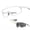 White, variant on UV400 Photochromic Polarized Safety Glasses, Oversized Around Impact Resistant Outdoor Sports & Work Eyewear Cycling
