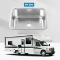 thumbnail image 4 of RV Sink, Kitchen Basin Sink Anti Rust 304 Stainless Steel Brushed  Flush Mounted  For Boats, 4 of 8
