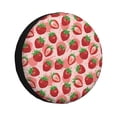 thumbnail image 3 of Xecao Cute Strawberry for Tire Covers: Waterproof, dust-proof, and universally fitting for trailers, SUVs, 3 of 8