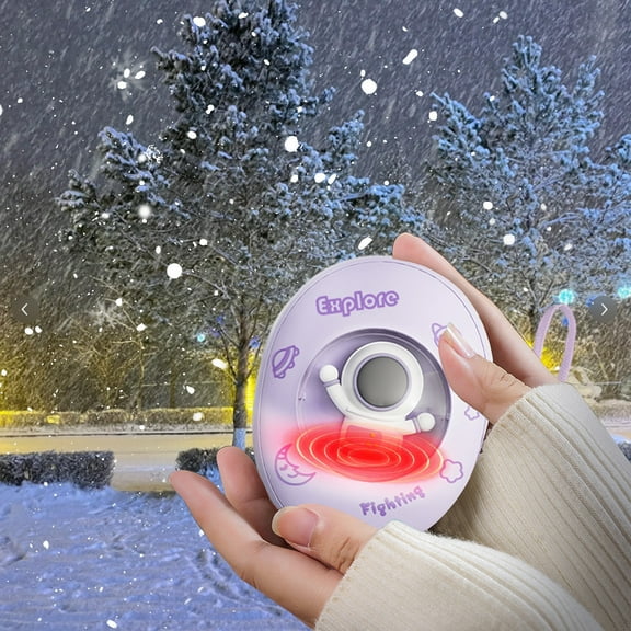 Clearance Under $5!Yyuenw Hand Warmers Rechargeable,Portable USB Warm Hands Colorful Mini Warm Hands Cute And Cute Pet Warm Baby, 1200mA,2nd Gear Temperature Regulation, Christmas Gifts