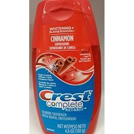crest toothpaste cinnamon complete 6oz choice