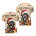 thumbnail image 3 of Merry Christmas Santa Newfoundland Scarf Twinkling Lights Xmas Holiday All Over Print 3D Shirt Unisex Merch Newfie Dog Lover Gifts - 00022, 3 of 6