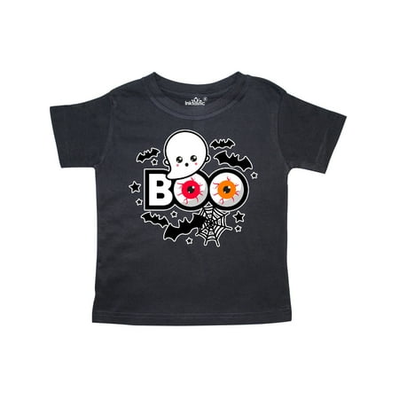 

Inktastic Boo with Ghost Bats and Eyes Gift Toddler Boy or Toddler Girl T-Shirt