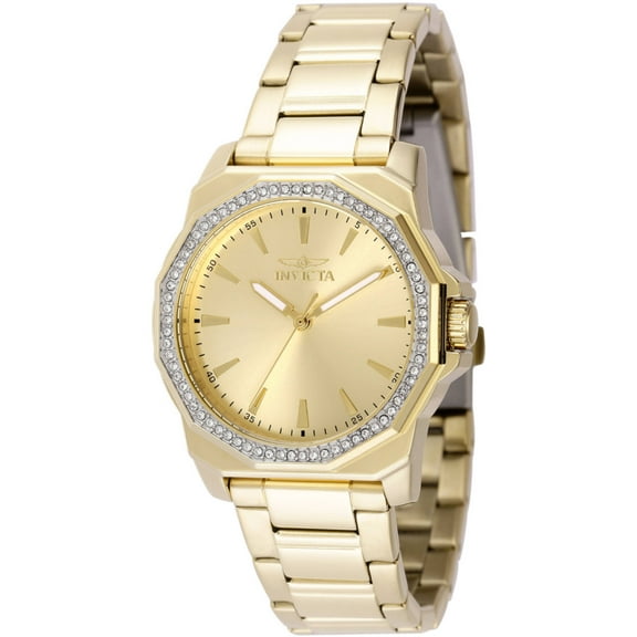 Invicta 49113 Women's Speedway Gold Tone Dial Bracelet Watch
