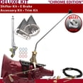 thumbnail image 1 of American Shifter  4L60 Shifter Kit Chrome 23 in. E Brake Cable Trim Kit for F4210, 1 of 1