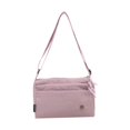 thumbnail image 2 of Bolso bandolera para mujer con múltiples bolsillos, bolso de hombro vaquero moderno para viajes y acampadas. Púrpura, 2 of 9