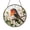 Stained Glass 5.9 Inch, variant on Stained Glass Look Robin Bird Suncatcher, Decorative Window Hanging for Garden or Nature Theme Decor