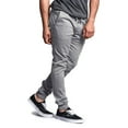 thumbnail image 5 of Victorious Men's Slant-Pocket Skinny Jogger Twill Pants JG876 - Dark Gray - 2X-Large, 5 of 5