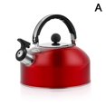 thumbnail image 1 of 3L Whistling Tea Kettle Flat Bottom Kettle Stainless Steel Tea Kettle Teapot, 1 of 5