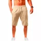 thumbnail image 1 of Short Pantalón De Algodón Y Lino Para Hombre, Playa, Yoga, 1 of 8