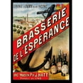 thumbnail image 3 of Vintage Apple Collection 19x24 Black Modern Framed Museum Art Print Titled - Brasserie de Esperance, 3 of 5