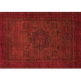 thumbnail image 1 of Ahgly Company Machine Washable Indoor Rectangle Abstract Orange Modern Area Rugs, 3' x 5', 1 of 4