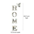 thumbnail image 2 of WSBArt 1 Set Wall Decor Home Letter Signs Acrylic Mirror Wall Stickers Wall Decorations for Living Room Bedroom Home Decor Wall Decals (Silver, 39.37" X 13.74"), 2 of 9