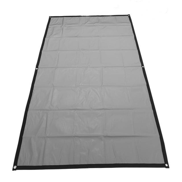 Foldable Portable Projector Screen, 16:9 Outdoor Projection Screen, 8 Hooks with Easy Wall Mounting for Home Theater, Outdoor