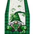 thumbnail image 1 of Table Runner For St Patricks Day Decorations Irish Cover Spring Green Holiday Home Kitchen Centerpiece Decor buy 2 save 10%, 1 of 3
