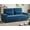 Dark Blue, variant on BLAZANT 75” Large Loveseat Sofa, 2 Seater Couch with Storage, Deep Seat Sofa with USB& Type-C Ports, Home Sofa Couch for Living Room Bedroom