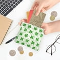 thumbnail image 5 of PU leather Coin Purses & Pouches Small Wallet Cute Four-leaf Clover, 5 of 7