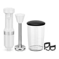 thumbnail image 4 of KitchenAid Variable Speed Corded Hand Blender, White, KHBV53, 4 of 6