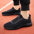 thumbnail image 2 of Running Shoes for Men 𝖫a𝖼e Up Knit Walking Tennis Sneakers Lightweight Breathable Casual Sport Shoes Soft Sole Mesh Workout Shoes Non-S𝗅ip Res𝗂st𝖺𝗇𝗍 Athlet𝗂c Shoes, 2 of 9