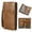 Light Brown, variant on Contact's Passport Wallet for Travel , Leather Passport Holder For Family RFID Blocking Fit up 4 Passports,Valentine Gift（Brown)