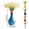 thumbnail image 3 of Elegant Long Neck Chick Ceramic Vase Colorful Chicken Statue Big Eye Cartoon Resin Rooster Vase Funny Outdoor -Shaped Vase for Desk Shelf Display Lawn Yard Office Home Decor, 3 of 7