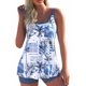 thumbnail image 1 of Tankini ROSEWE 2025 con estampado tropical y shorts, 1 of 2