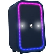 Skullcandy Stomp Bluetooth Speaker – IPX7, LED Lights & Strobe Modes, 12H Battery, Navy