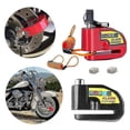 thumbnail image 1 of Anti-theft Disc Brake Lock Disc Lock Alarm Motorcycle Security Wheel Disk Lock Autocycle Locks Parts, 1 of 5