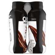 (2 pack) Oikos Protein Shake, Shelf Stable, Chocolate, 30g Protein, 12 fl oz, 4 Count Bottles