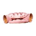 thumbnail image 3 of STARTIST Cat Tunnel Bed Interactive Toy Cat Bed for Small Medium Large Cat Kitty Play Pink, 3 of 9