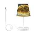thumbnail image 2 of BZSMCE Table Lamp Creative Moonlit Ocean Reflection Simple Pattern Night Light, 2 of 8