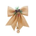 thumbnail image 3 of Jinsinto Christmas Accessories Bowknot Pine Cone Pendant Christmas Tree Decoration, 3 of 5