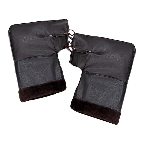 lacooooppia Motorcycle Handlebar Gloves Thermal Muffs for Electric Vehicles 47x38cm