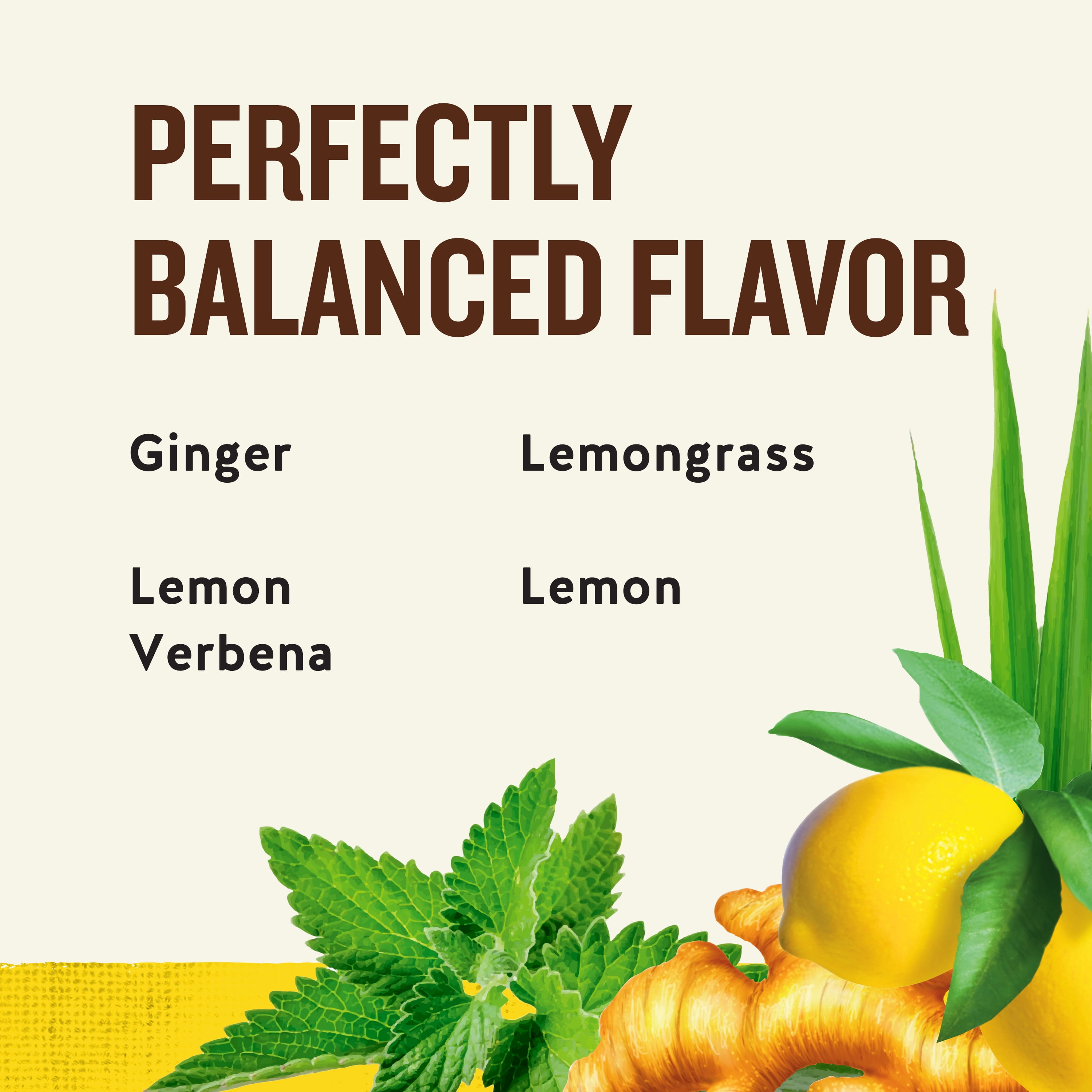 (4 pack) Celestial Seasonings Jammin' Lemon Ginger Caffeine-Free Herbal Tea Bags (20 Count)