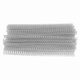 thumbnail image 4 of Silver Wire Binding Spines, 100 Pieces 3:1 Pitch Double Loop Set for A4 Paper, 20 Sheet Capacity, 6.4mm Diameter, 34 Loops, 4 of 5