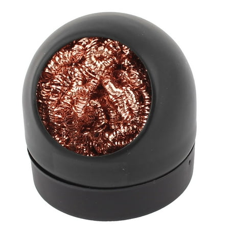 

Soldering Stainless Steel Base Holder Iron Tip Cleaning Wire Sponge Ball