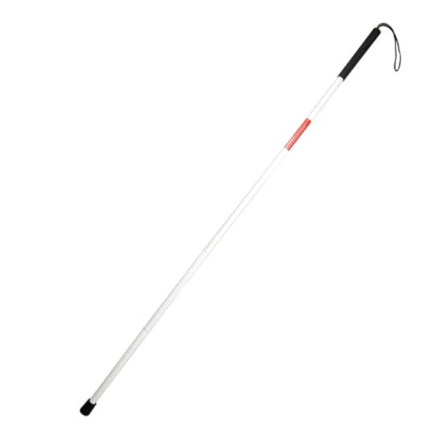 Bastón plegable de aluminio, Bastones para Ciegos Bastón plegable para personas ciegas bastón antirresbaladizo para la mejor muleta reflexiva de la movilidad noche oculta para la visión deteriorada