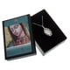 thumbnail image 2 of Medalla virgen Guadalupe ovalada calada con corazones Medalla Italiana, 2 of 3